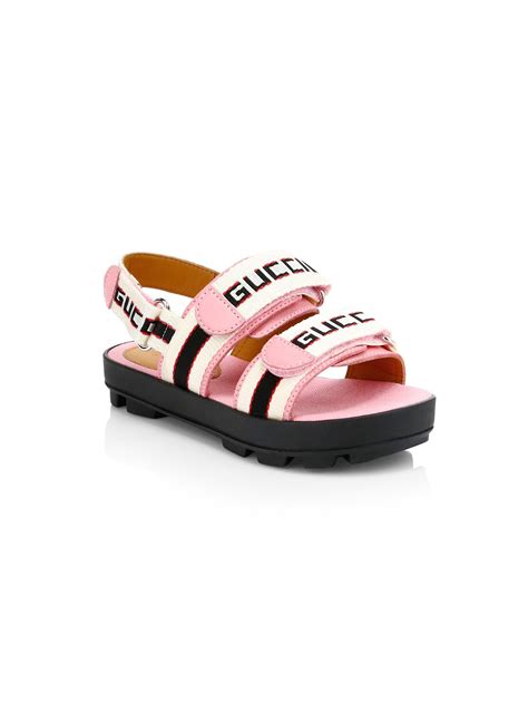 gucci sandalen baby|Gucci sandals for girls.